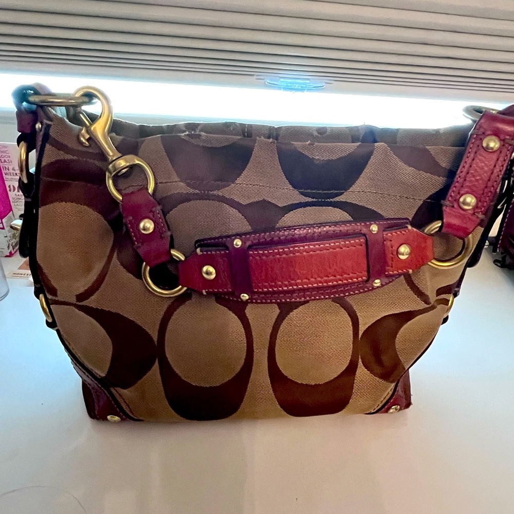 Coach shoulder bag- retired style
